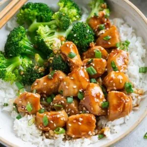 Japanese Style Teriyaki Chicken Rice