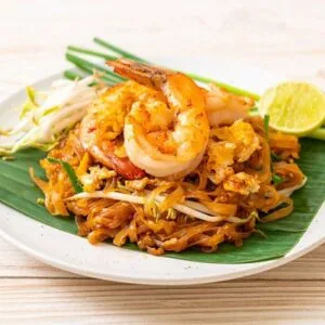 Thai Style Kueh Teow Shrimp (Pad Thai)