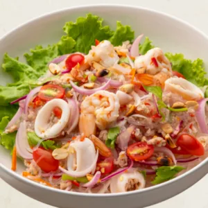 Spicy and Sour Seafood Vermicelli (SR GRILL)