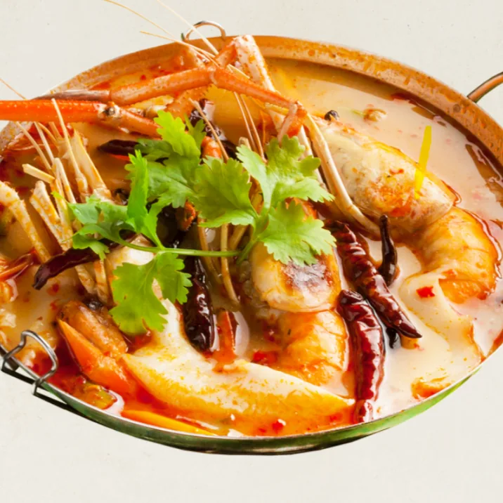 Tom Yum Kung with Prawns (SR GRILL)