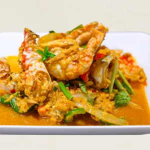Curry Stir-fried Freshwater Prawns (SR GRILL)
