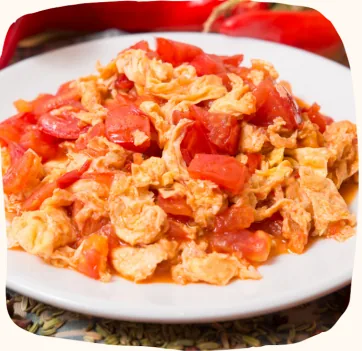 Tomato Egg with Rice